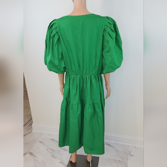 𝅺City chic Vienna Dress - vivid green - Picture 11 of 11